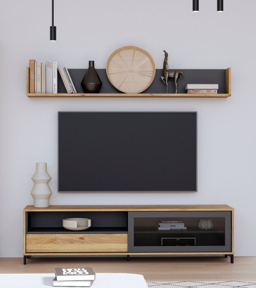 Estante de pared industrial FOLKE