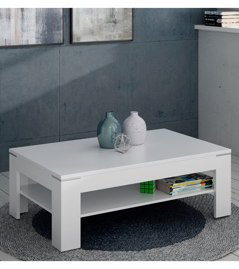 Mesa de centro con revistero KEVIN