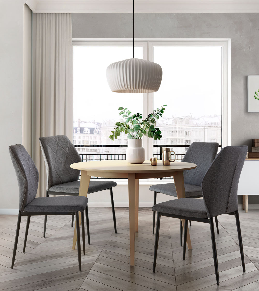 Pack de 4 Sillas de Comedor Patrice - Elegancia y Comodidad