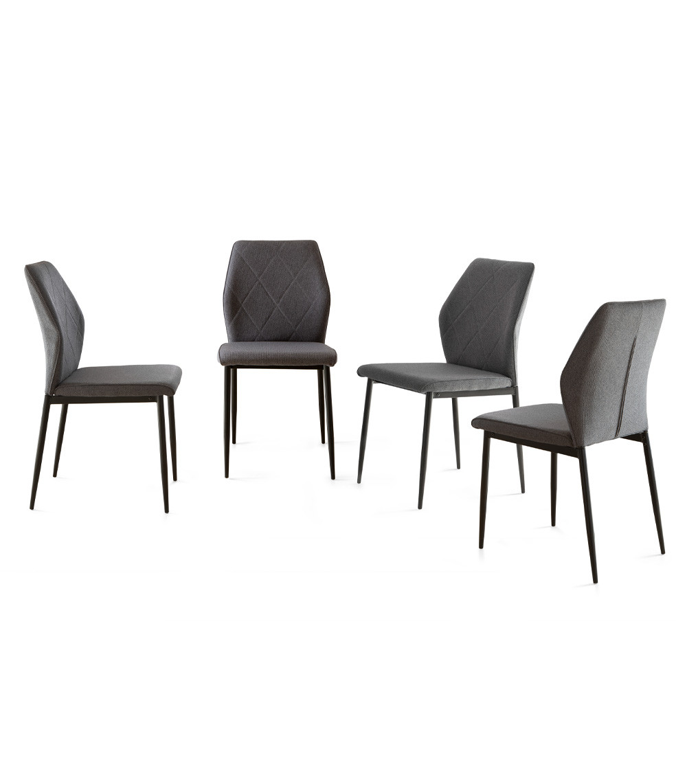 Pack de 4 Sillas de Comedor Patrice - Elegancia y Comodidad