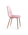 Sillas de comedor de terciopelo SWEDEN - Pack 4 Uds.