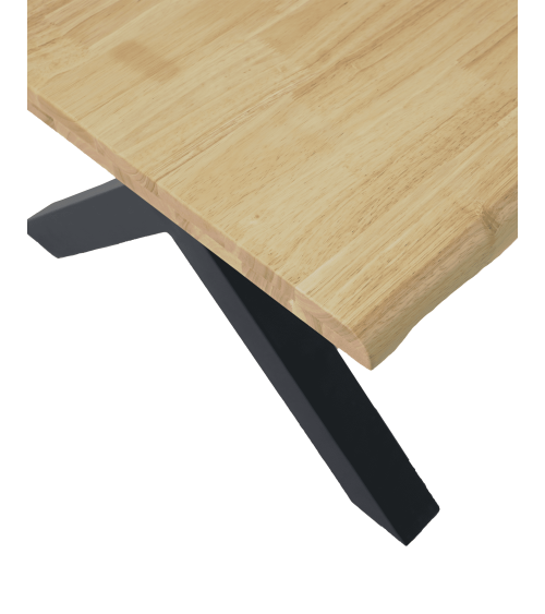 Mesa comedor Ciudadela de madera natural maciza