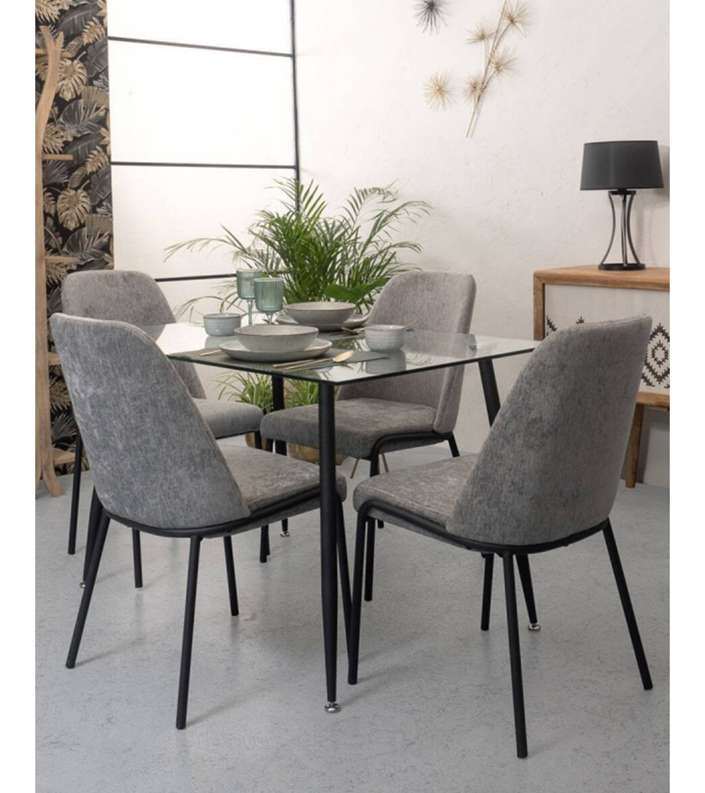 Pack de 2 sillas de comedor Dango