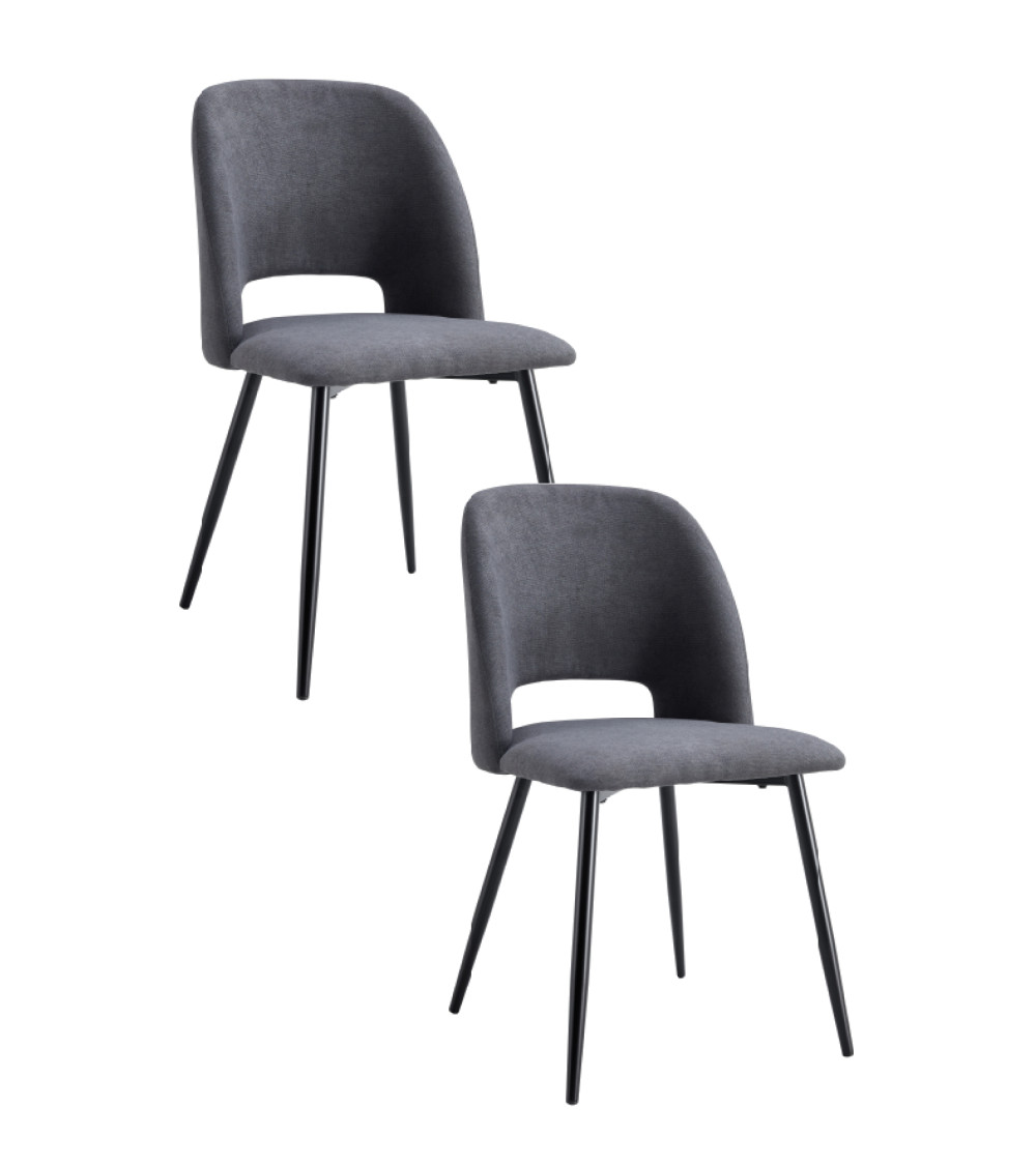 Pack de 2 Sillas Pristina | Diseño Moderno y Confortable