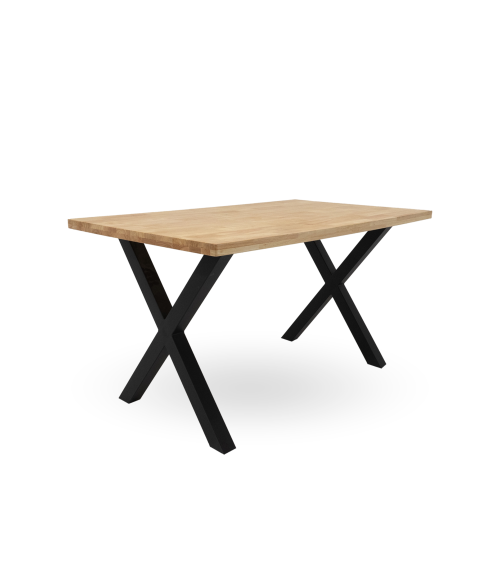 Mesa de comedor Bilbao - patas en X 4 – 6 comensales