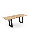 Mesa de comedor extensible de roble Versus