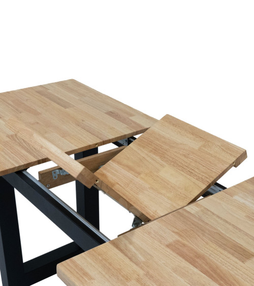 Mesa de comedor extensible de roble Versus