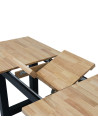 Mesa de comedor extensible de roble Versus