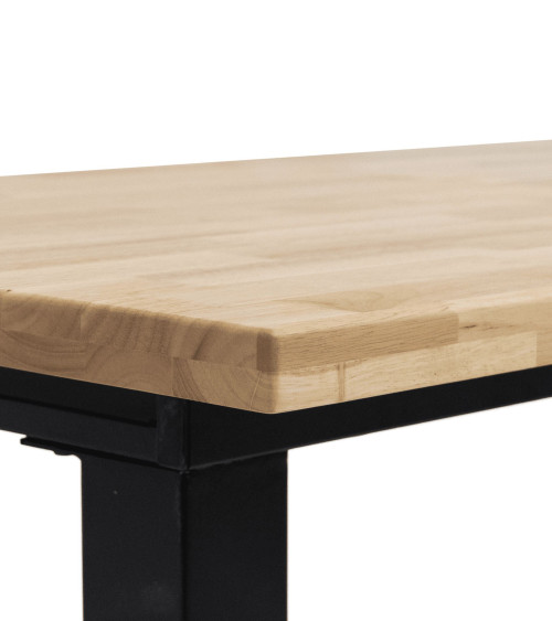 Mesa de comedor extensible de roble Versus