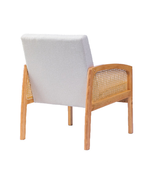 Butaca Cien - Elegancia y confort con trenzado de ratán