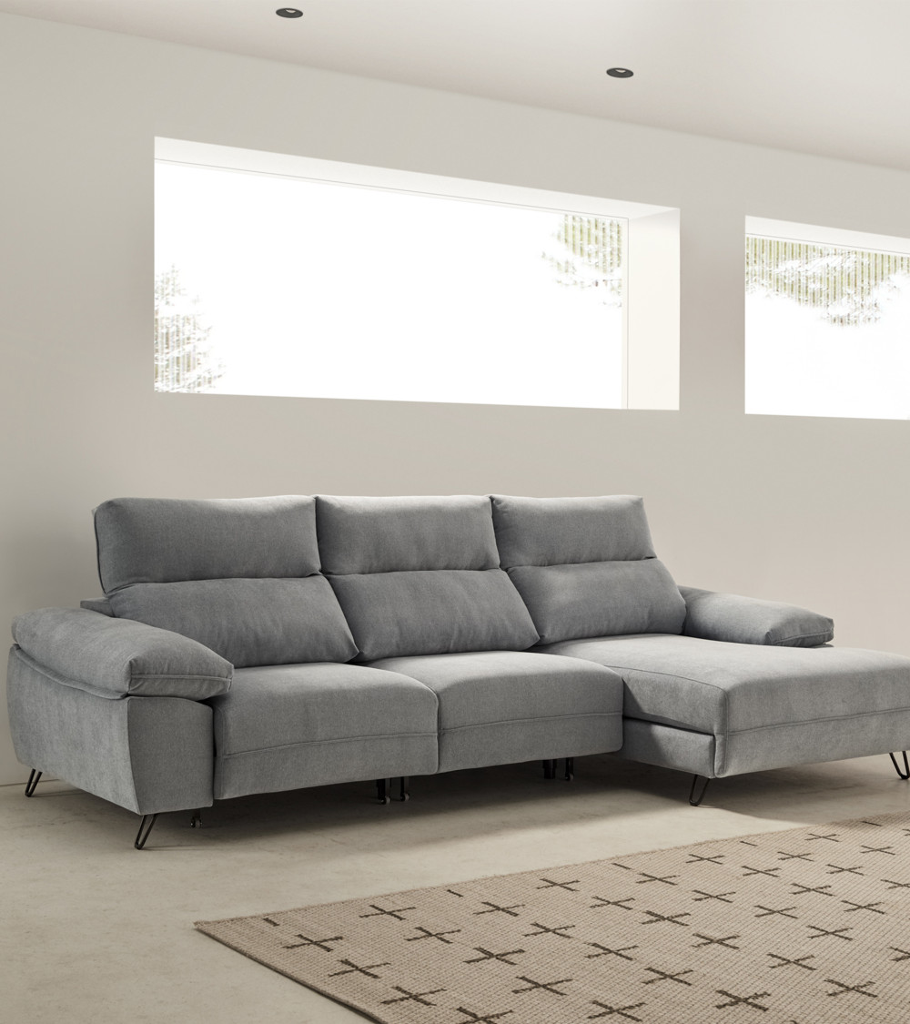 Sofá Flamingo, minimalismo y comodidad en un diseño versátil