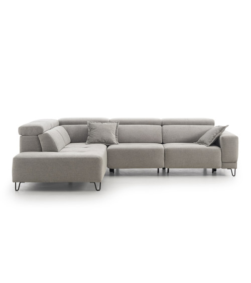 Sofá Flow, estilo minimalista y personalización total