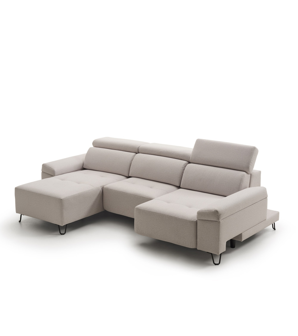 Sofá Flow, estilo minimalista y personalización total