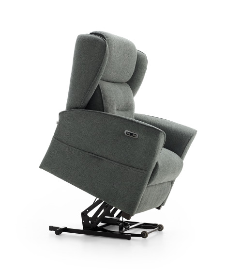 Sillón relax GENIO con inclinación plus y doble piecero, comodidad y funcionalidad