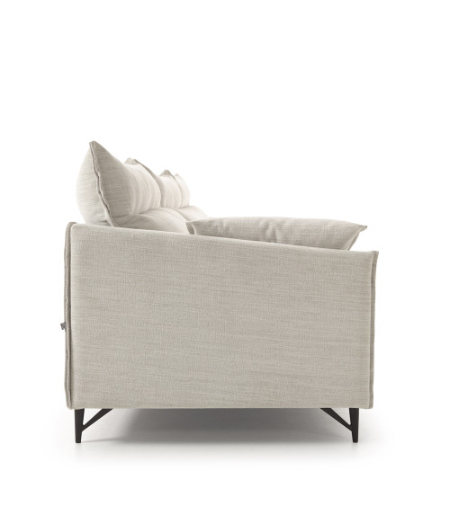 Sofá LINE con pata alta, diseño minimalista y confort superior