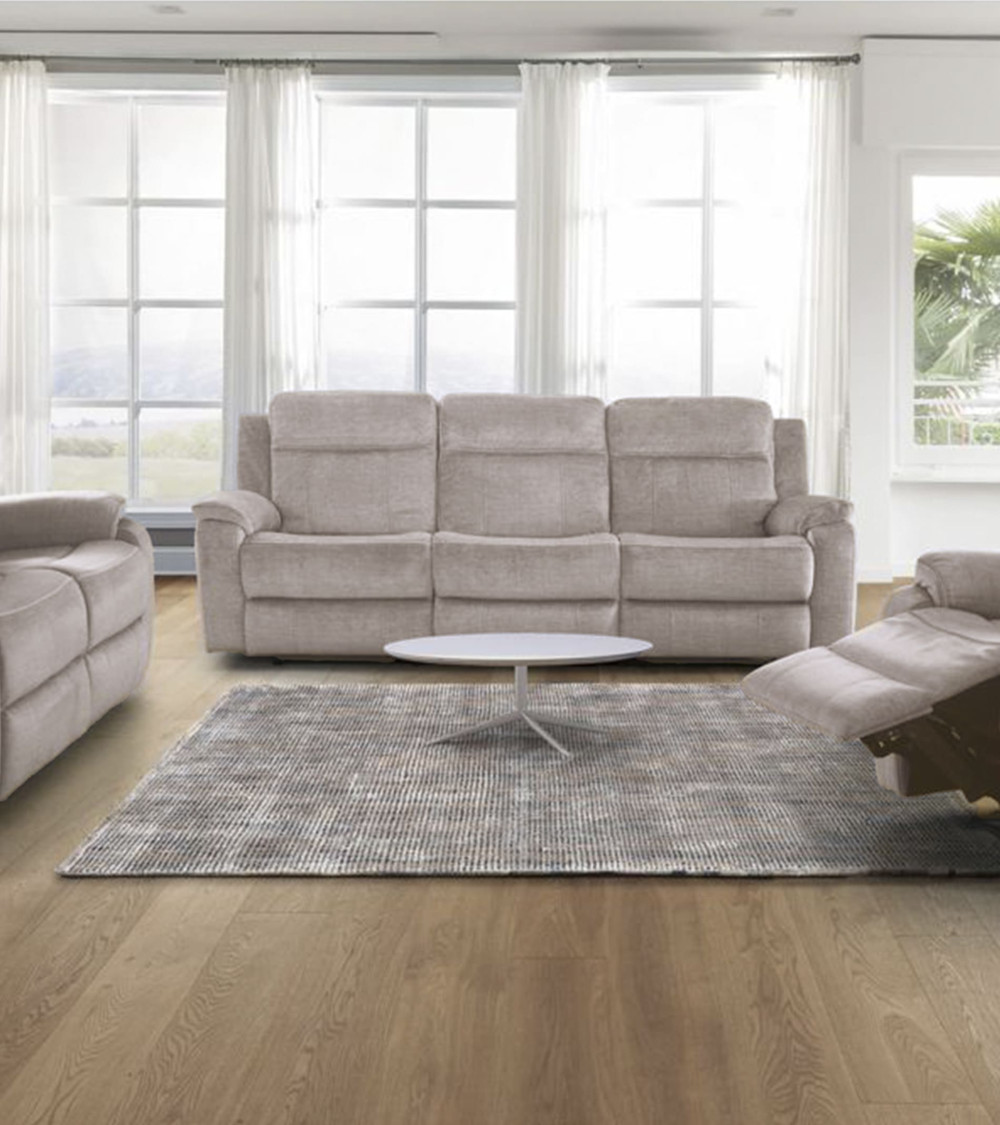 Sofá relax 3 plazas REIMON, sofá reclinable