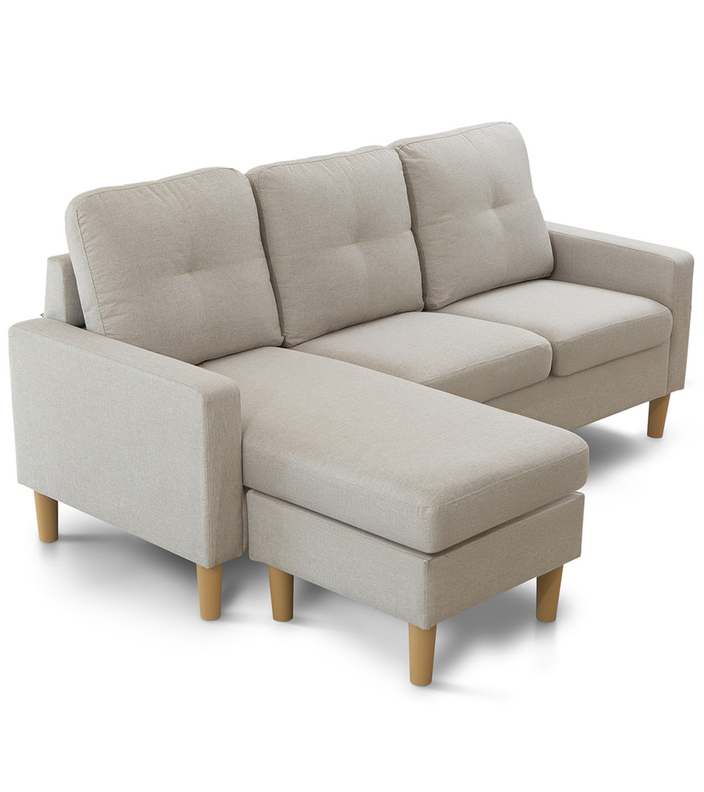 Sofá Chaise Longue Reversible CLIN – Funcionalidad y Estilo