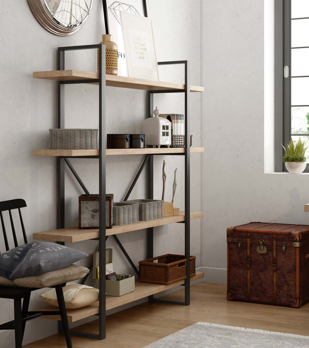 Estantería Alta Chic – Elegancia y funcionalidad para tu hogar