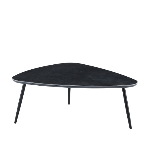 Mesa de centro Island – Juego de 2 mesas nido con acabado cerámico