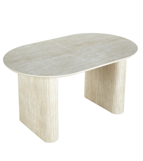 Mesa de comedor extensible Petra – Diseño elegante y adaptable