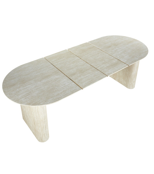 Mesa de comedor extensible Petra – Diseño elegante y adaptable