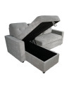 Sofá Chaise Longue Clony II – 3 plazas convertible en cama