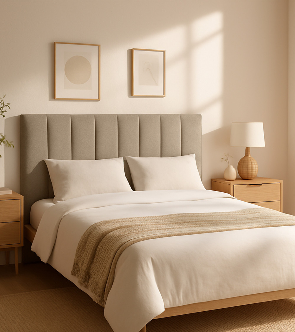 Cabecero Amex 150 cm – Tapizado con acolchado de alta densidad
