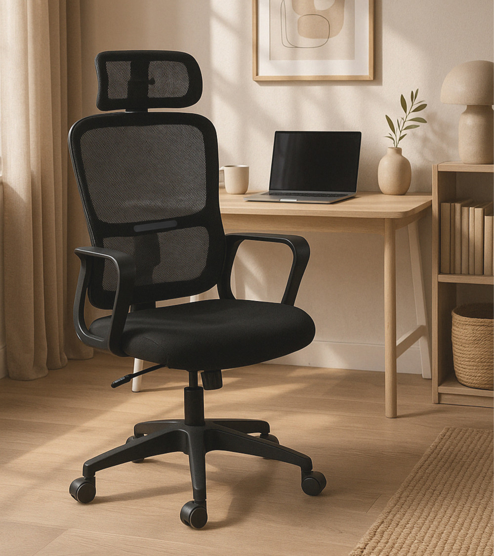 Silla de oficina Xuliana – Comodidad y ergonomía ajustable