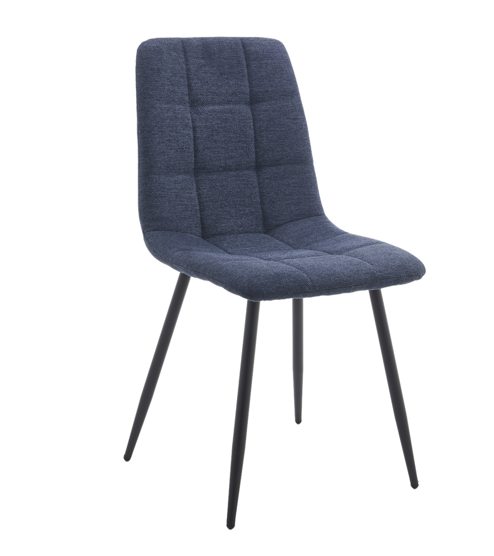 Pack de 4 sillas de comedor de terciopelo ASTRID