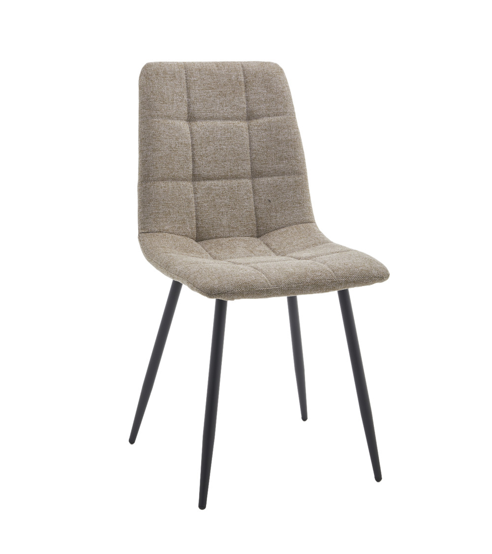 Pack de 4 sillas de comedor de terciopelo ASTRID