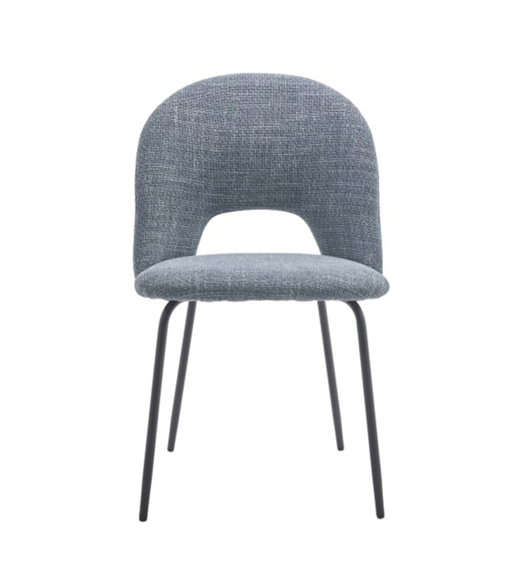 Sillas de comedor CECILE – Pack 4 uds. | Diseño elegante y tapizado cómodo