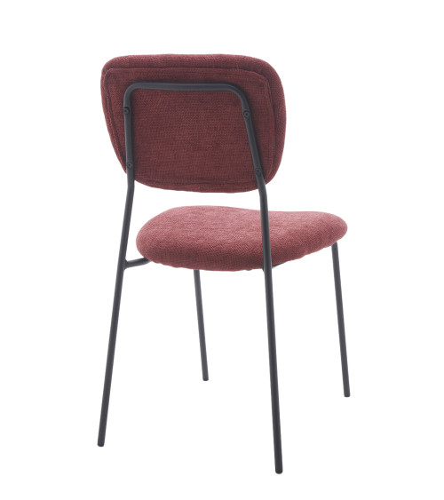 Pack 4 sillas Tull – Apilables, tapizadas y modernas