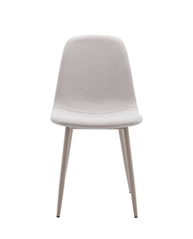 Pack 4 Sillas Bolo – Tapizadas antimanchas y patas crema