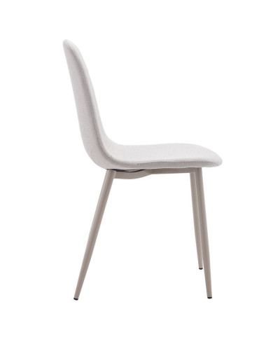 Pack 4 Sillas Bolo – Tapizadas antimanchas y patas crema