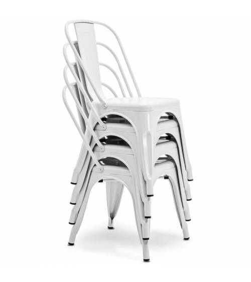 Pack 4 sillas TOLIX de comedor o cocina