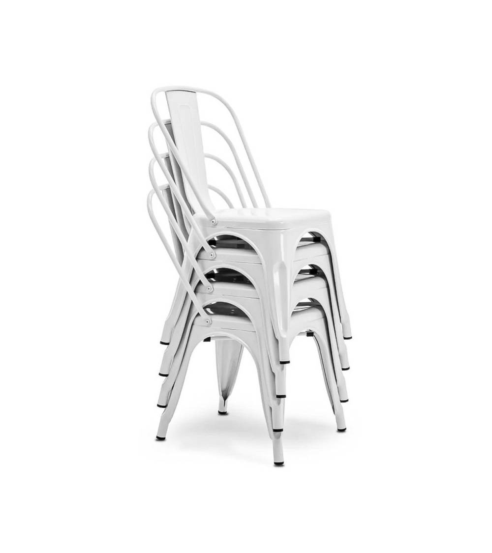 Pack 4 sillas TOLIX de comedor o cocina