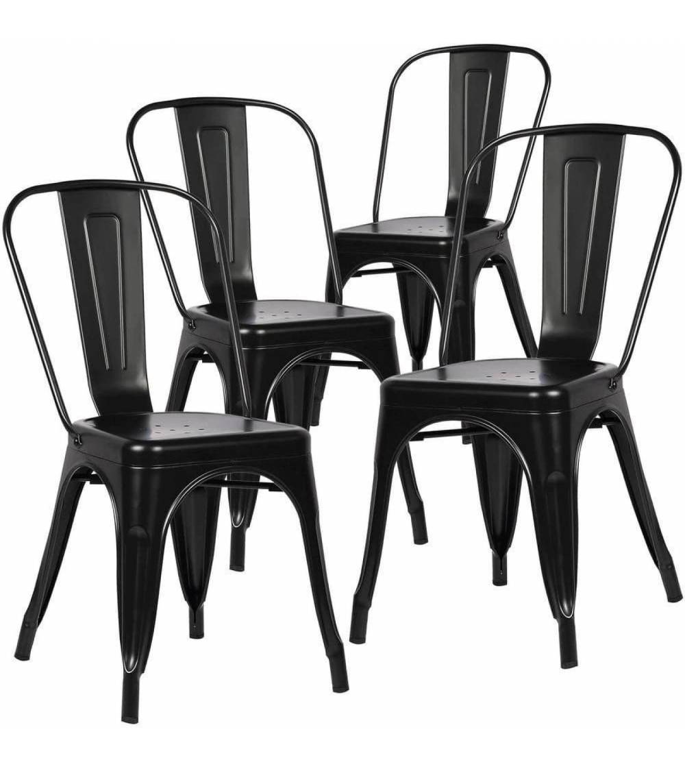 Pack 4 sillas TOLIX de comedor o cocina
