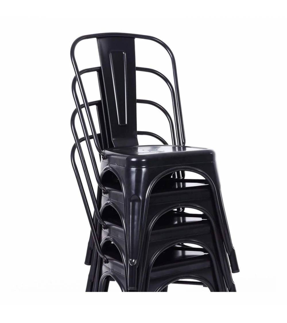 Pack 4 sillas TOLIX de comedor o cocina
