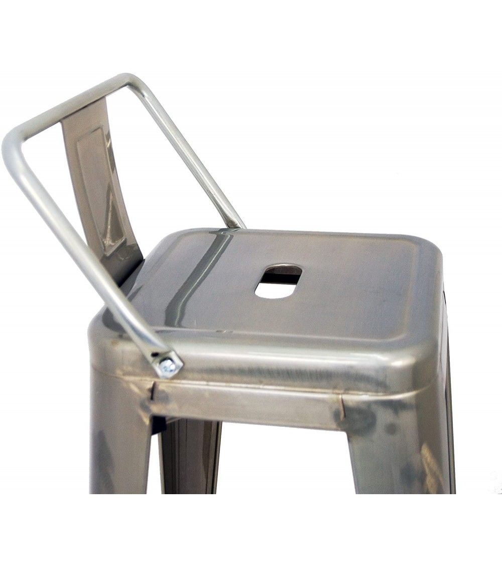 Pack 4 taburetes altos metálicos TOLIX