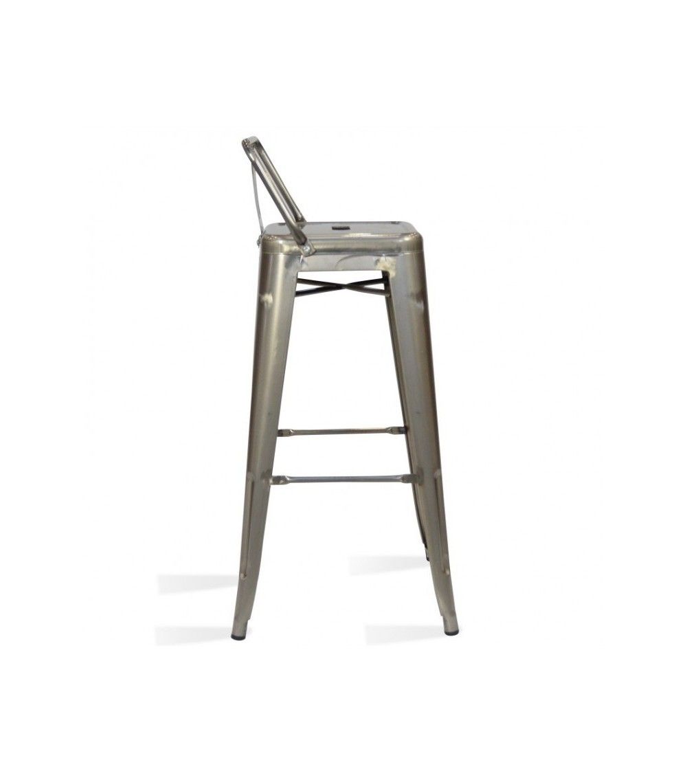Pack 4 taburetes altos metálicos TOLIX