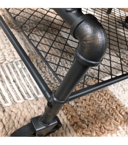 Mesa de centro Mateo - Mesa de centro rústica industrial