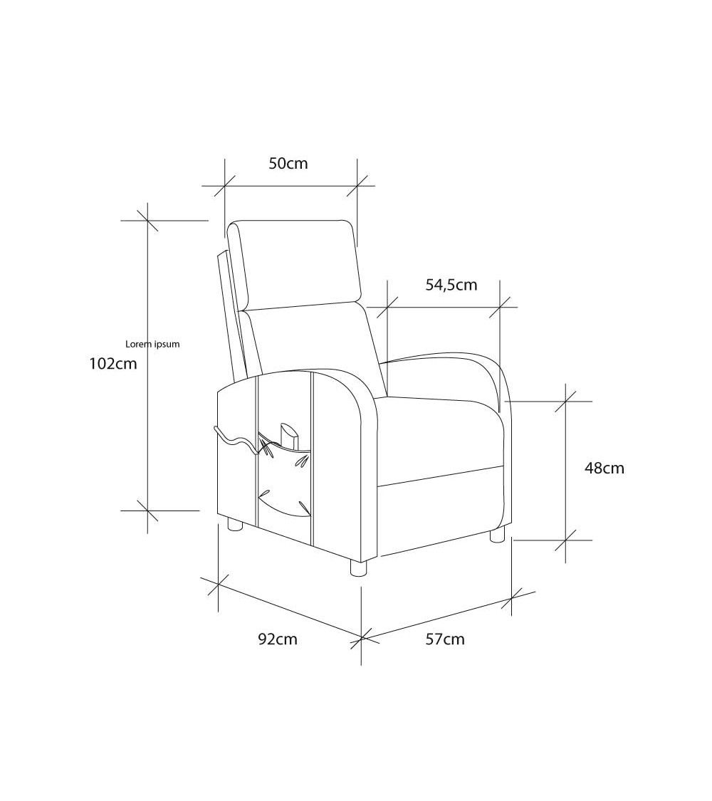 Sillón relax elevable y motorizado elegancia y comodidad - Don Tresillo