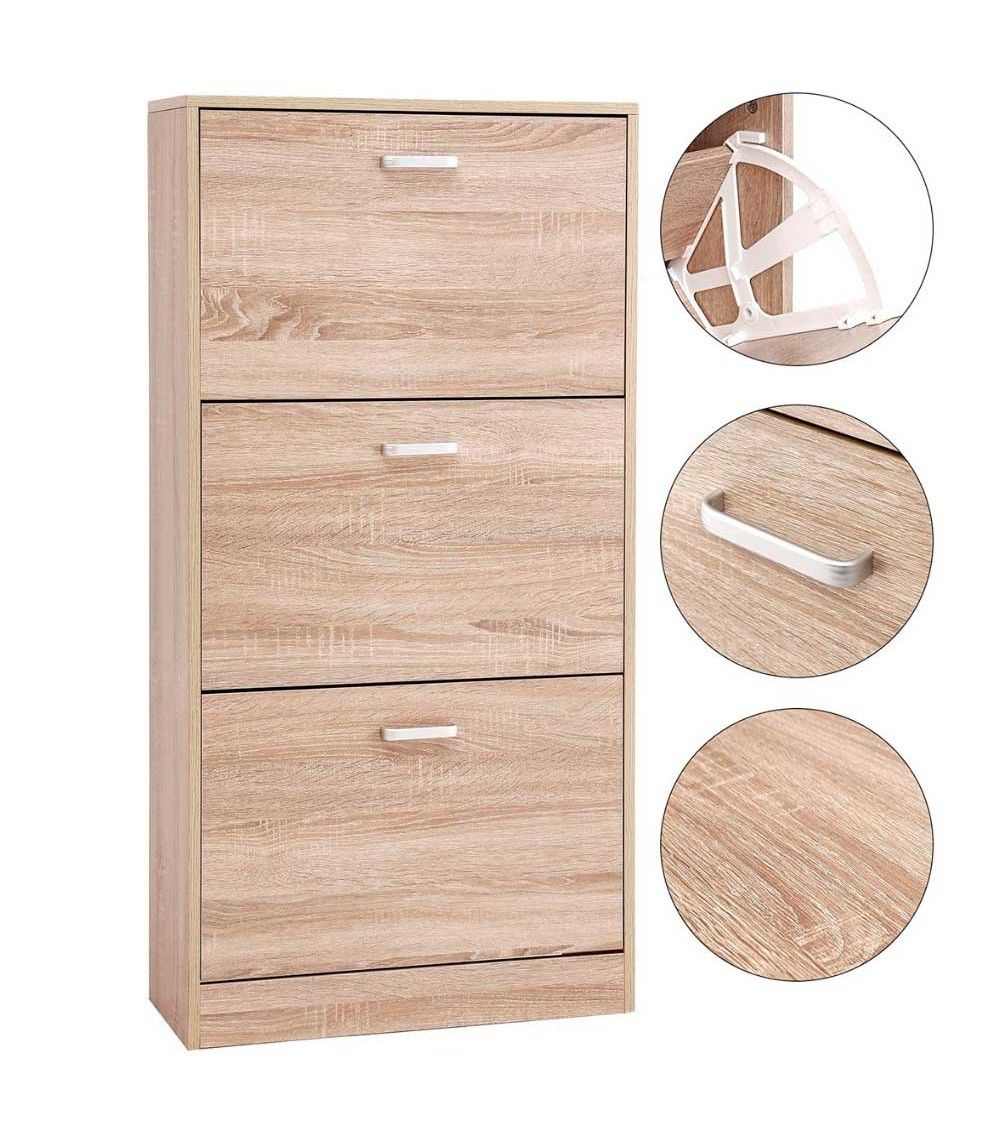 Mueble zapatero 3 puertas VIC