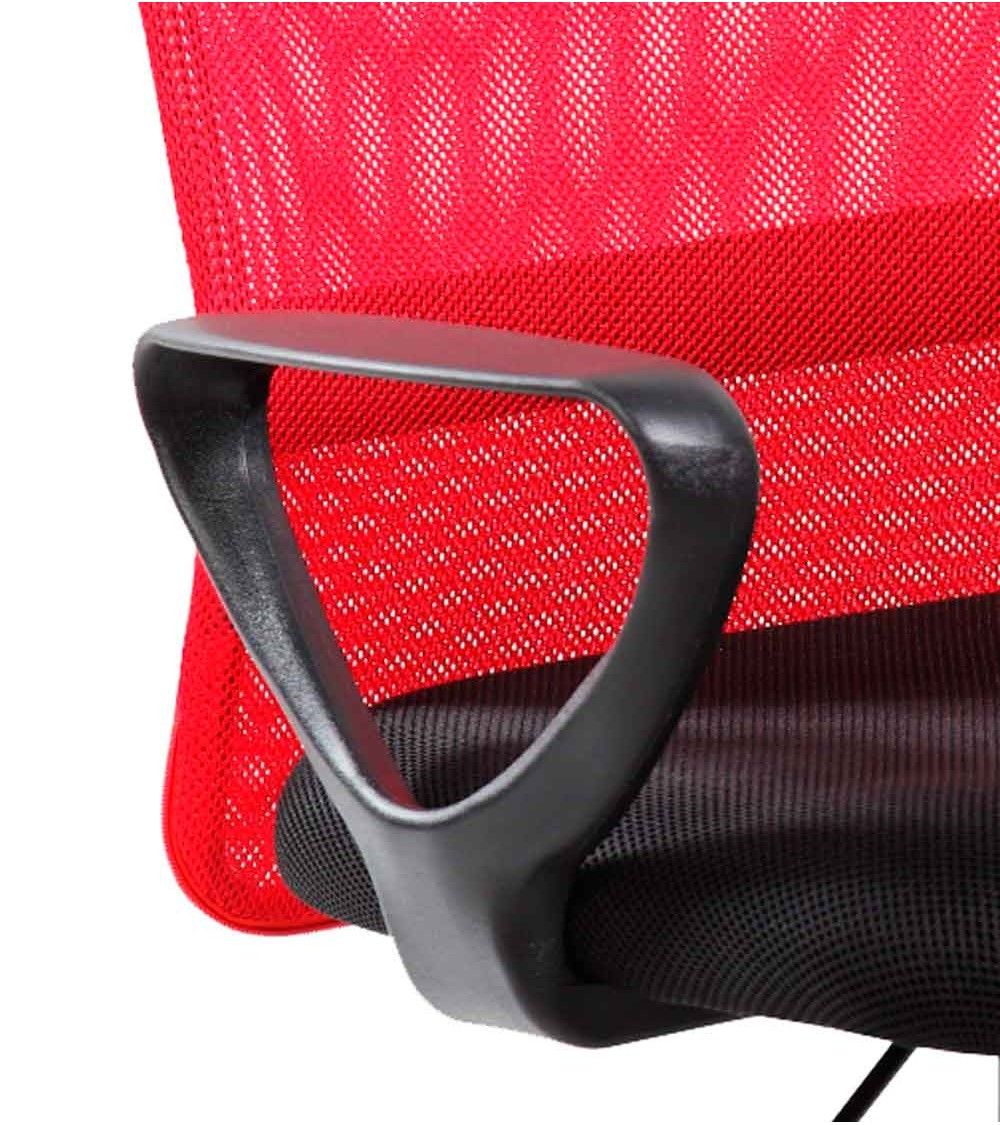 Silla de escritorio tapizada Maya, con tejido 3D