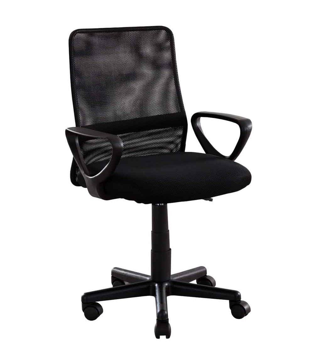 Silla de escritorio tapizada Maya, con tejido 3D