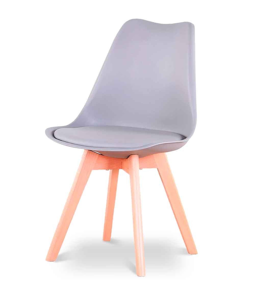 Sillas estilo nórdico baratas, Pack 4 sillas TULIPA - HOME HEAVENLY