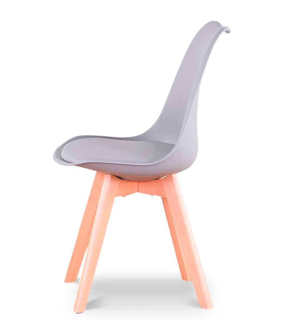 Sillas estilo nórdico baratas, Pack 4 sillas TULIPA - HOME HEAVENLY