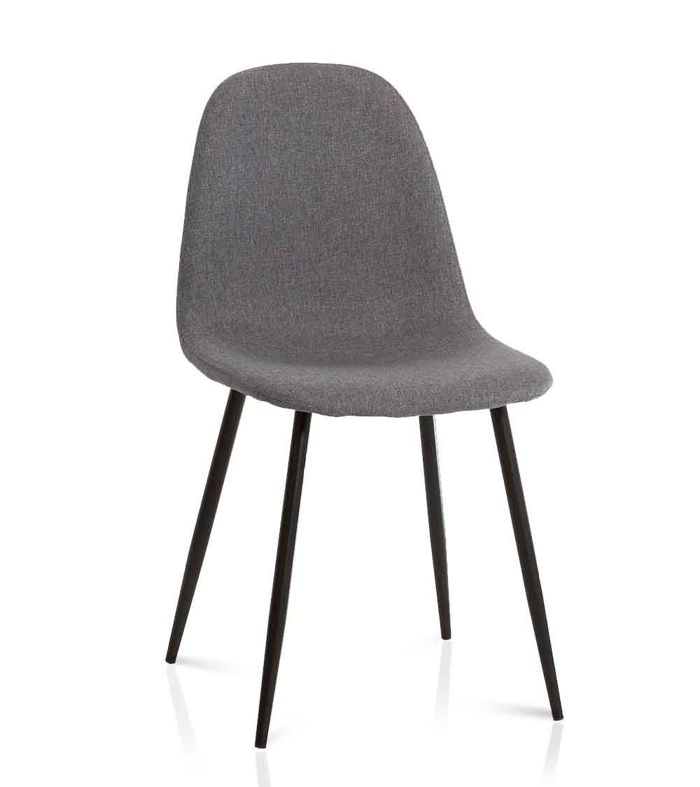 Sillas de comedor de terciopelo SWEDEN - Pack 4 Uds.