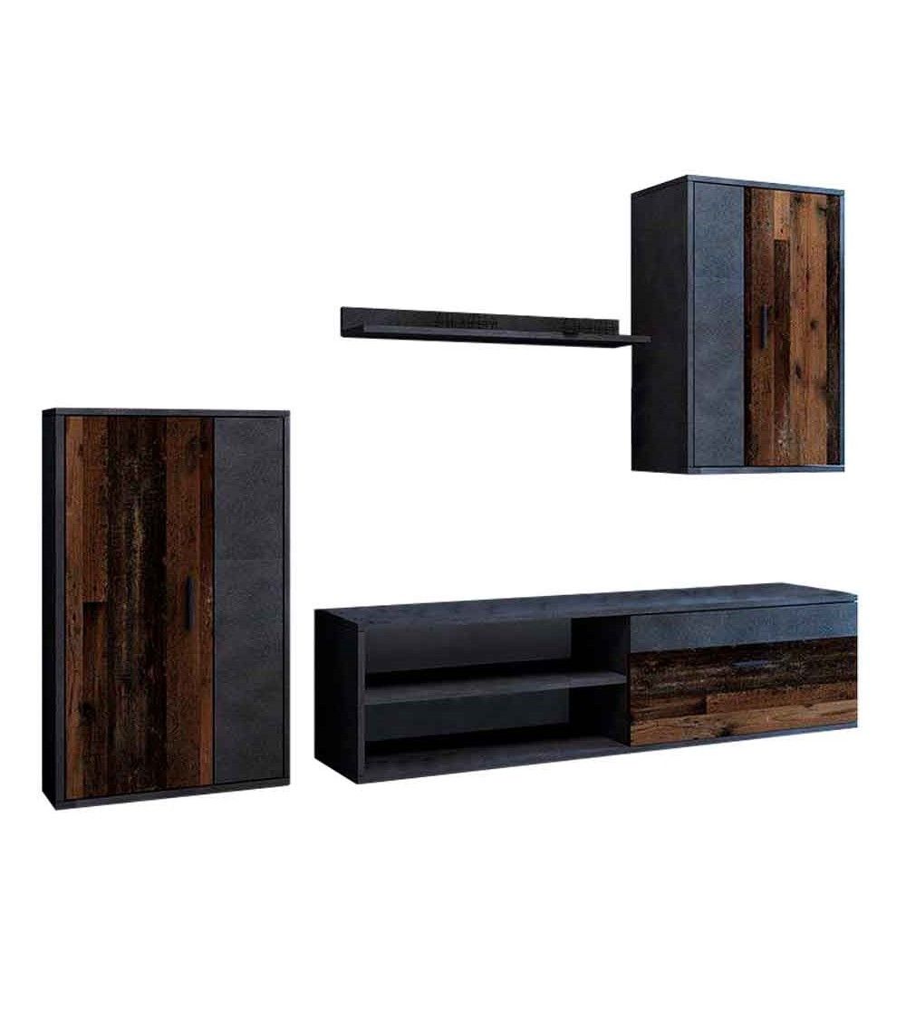 Mueble de salón BOSCO - Mueble modular moderno | Cambia Tus Muebles