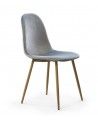 Sillas de comedor de terciopelo SWEDEN - Pack 4 Uds.